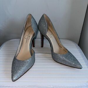 Sparkle heel/pump